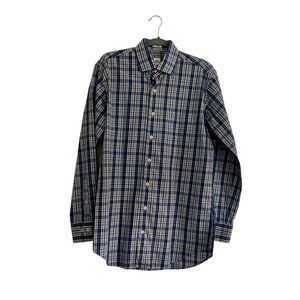 Peter Millar Men's Plaid Button Down Shirt Sz M Dad Core Old Money Preppy Casual